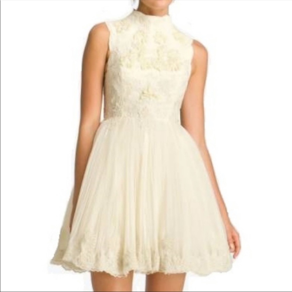 Ted Baker ‘Telago’ Ivory Rehearsal/Wedding Dress